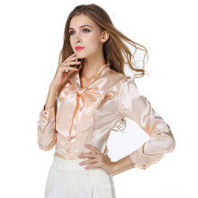 2017 Autumn new Korean version ladies shirt v-neck chiffon blouse tops women